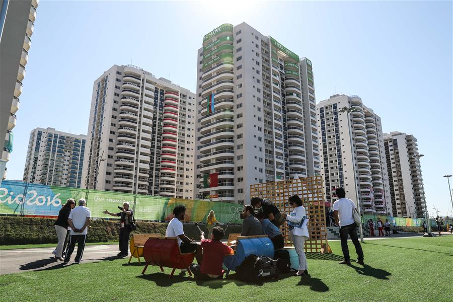 (SP)BRAZIL-RIO DE JANEIRO-OLYMPIC VILLAGE-BALCONY