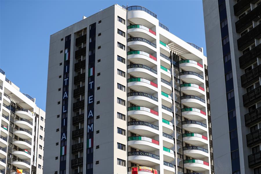 (SP)BRAZIL-RIO DE JANEIRO-OLYMPIC VILLAGE-BALCONY