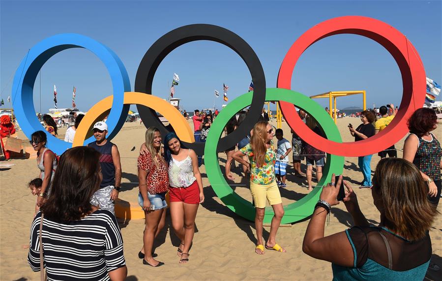 (SP)BRAZIL-RIO DE JANEIRO-TOURISM-OLYMPIC RINGS