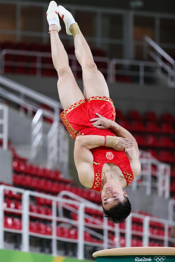 (SP)BRAZIL-RIO DE JANEIRO-OLYMPICS-GYMNASTICS-TRAINING