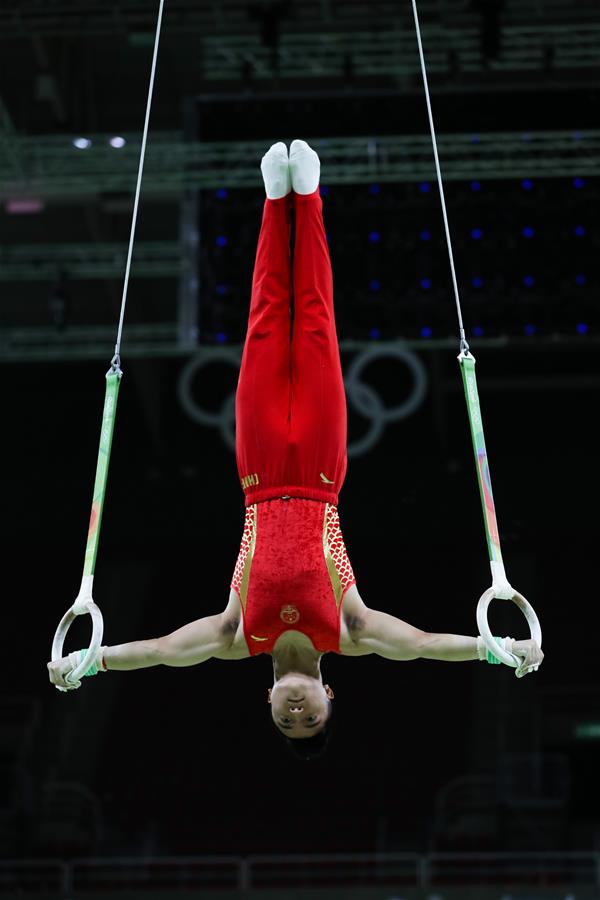 (SP)BRAZIL-RIO DE JANEIRO-OLYMPICS-GYMNASTICS-TRAINING