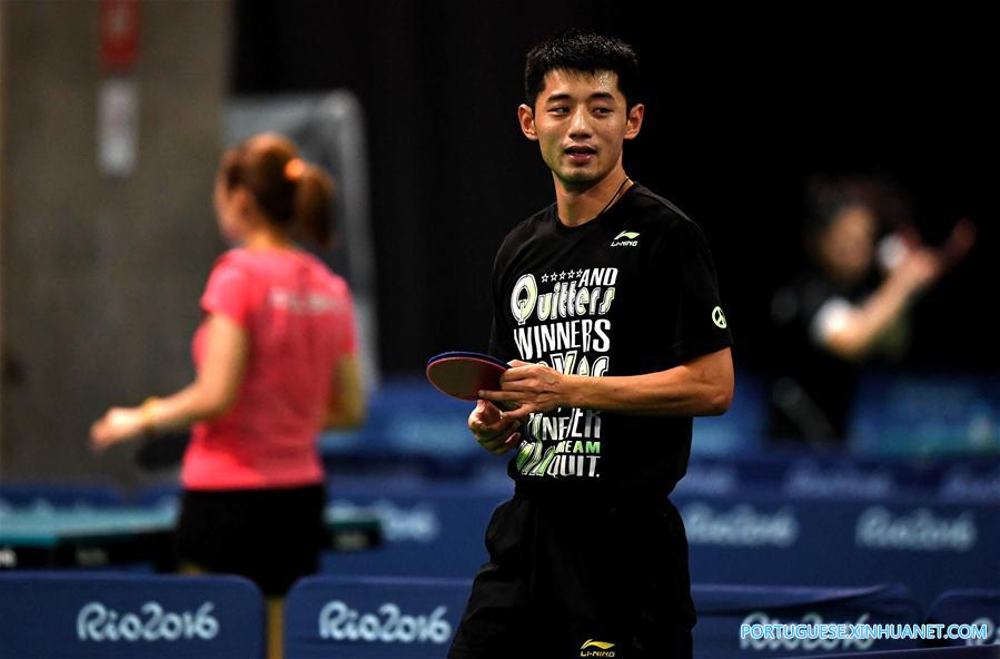 （里约奥运会）（1）乒乓球——中国选手积极备战