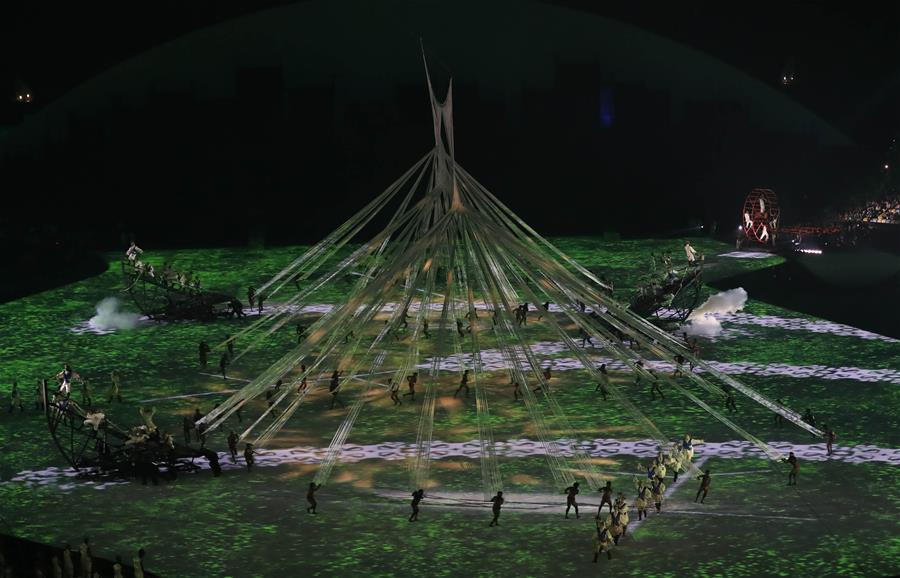 (SP)BRAZIL-RIO DE JANEIRO-OLYMPICS-RIO 2016-OPENING CEREMONY