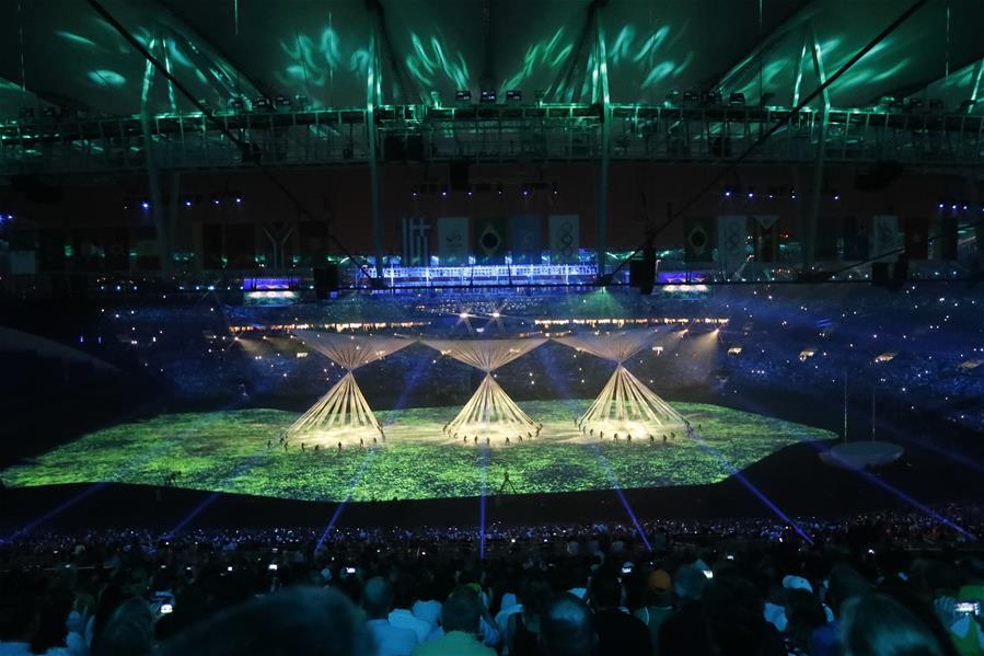 (SP)BRAZIL-RIO DE JANEIRO-OLYMPICS-OPENING CEREMONY