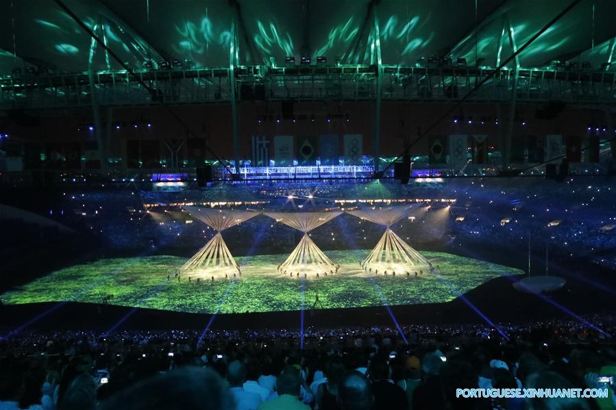 (SP)BRAZIL-RIO DE JANEIRO-OLYMPICS-OPENING CEREMONY