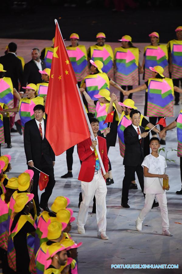 (SP)BRAZIL-RIO DE JANEIRO-OLYMPICS-RIO 2016-OPENING CEREMONY