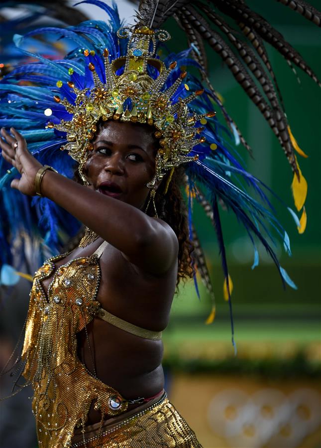 (SP)BRAZIL-RIO DE JANEIRO-OLYMPICS-SAMBA