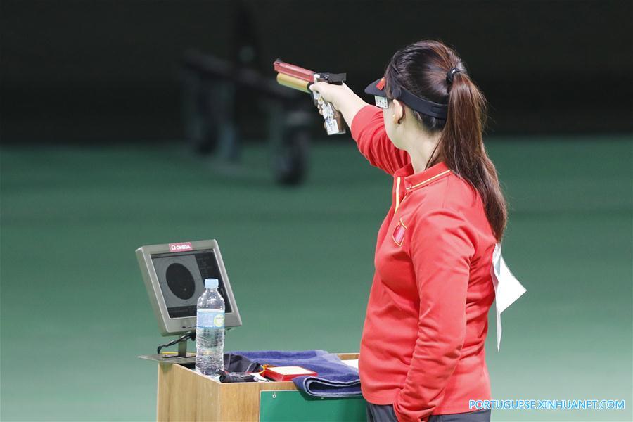 (SP)BRAZIL-RIO DE JANEIRO-OLYMPICS-SHOOTING-WOMEN'S 10M AIR PISTOL