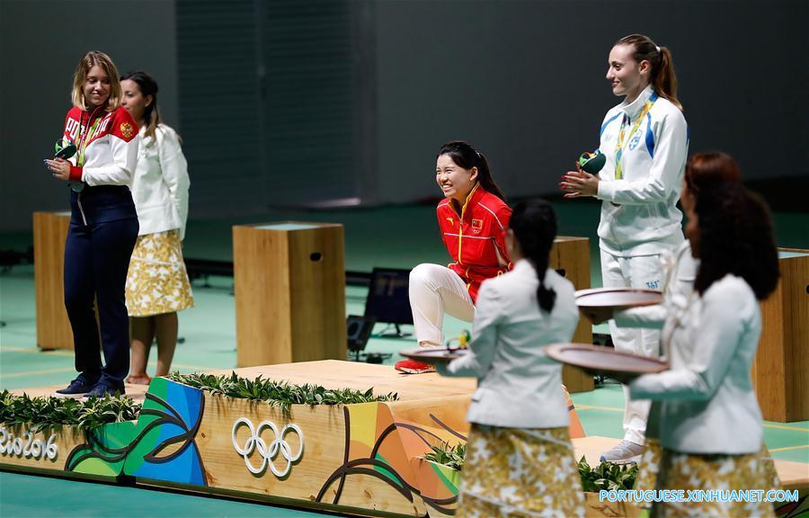 (SP)BRAZIL-RIO DE JANEIRO-OLYMPICS-WOMEN'S 10M AIR PISTOL