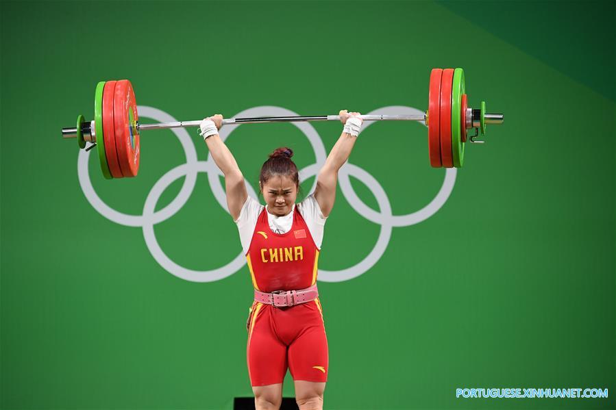 (SP)BRAZIL-RIO DE JANEIRO-OLYMPICS-WEIGHTLIFTING