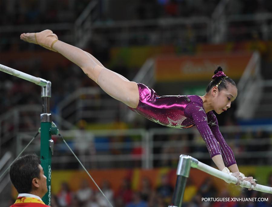 （里约奥运会）（2）体操——中国队夺得女团季军