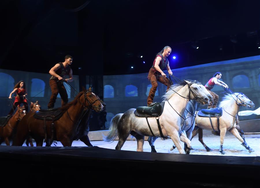 CHINA-BEIJING-CAVALIA SHOW (CN)