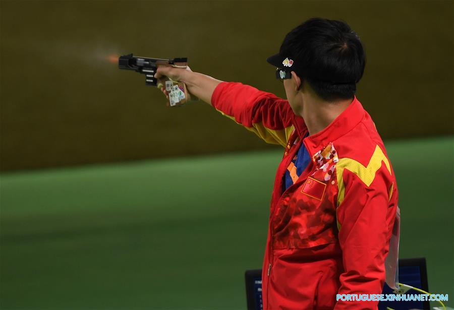 （里约奥运会）（1）射击——李越宏获得男子25米手枪速射铜牌