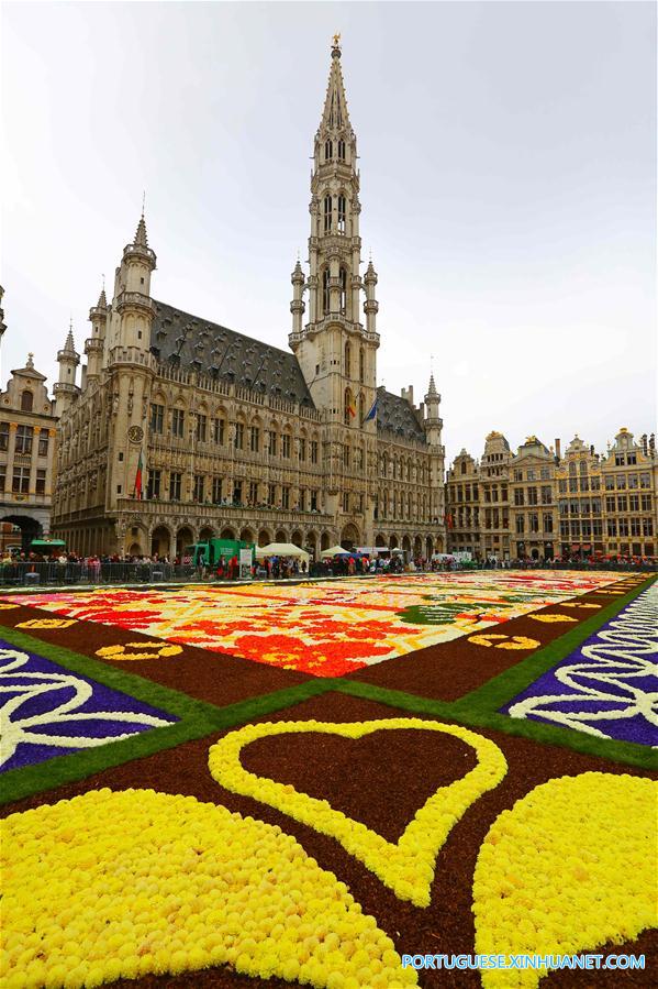 BELGIUM-BRUSSELS-FLOWER CARPET
