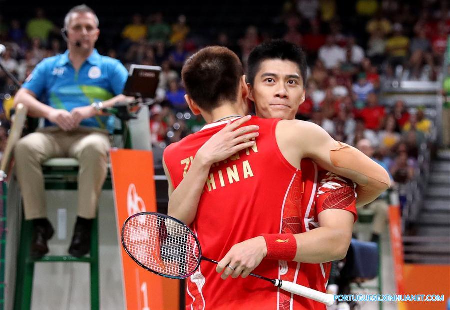 （里约奥运会）（1）羽毛球——男双：傅海峰/张楠进四强