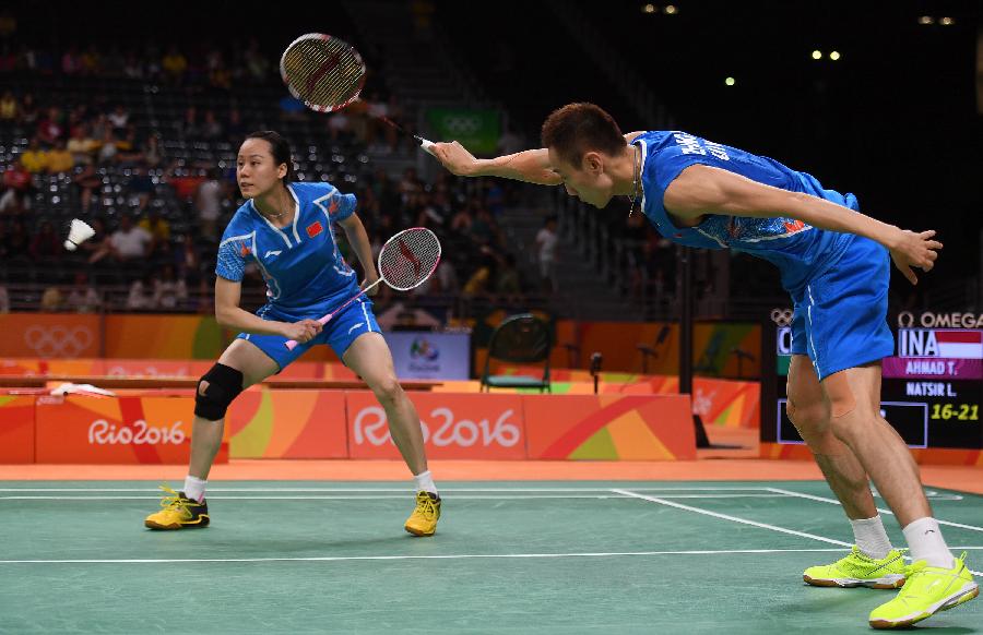 (SP)BRAZIL-RIO DE JANEIRO-OLYMPICS-BADMINTON