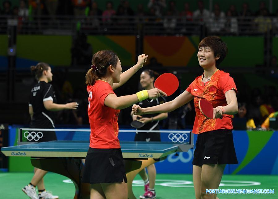 （里约奥运会·夺冠一刻）（3）乒乓球——中国女队夺金
