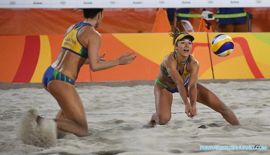 (SP)BRAZIL-RIO DE JANEIRO-OLYMPICS-BEACH VOLLEYBALL