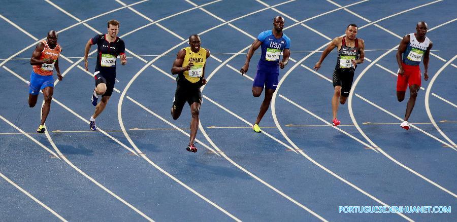 （里约奥运会）（10）田径——男子200米：博尔特夺冠