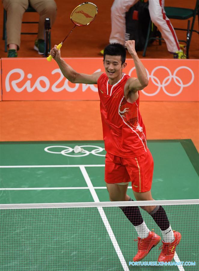 (SP)BRAZIL-RIO DE JANEIRO-OLYMPICS-BADMINTON-MEN'S SINGLES-FINAL