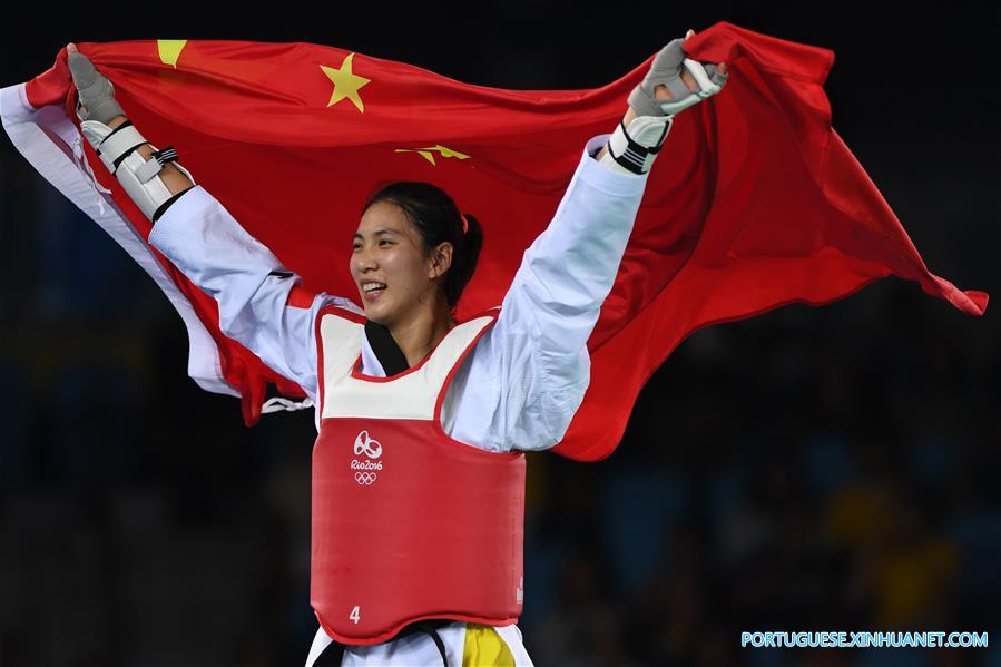 （里约奥运会·夺冠一刻）（5）跆拳道——女子67公斤以上级：郑姝音夺冠