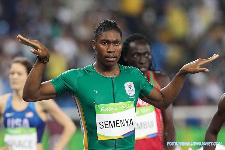 （里约奥运会·夺冠一刻）（3）田径——女子800米：南非选手夺金