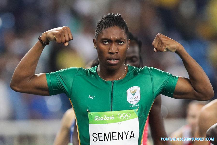（里约奥运会·夺冠一刻）（6）田径——女子800米：南非选手夺金