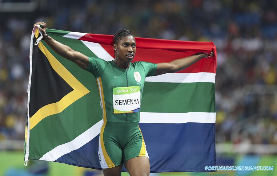 （里约奥运会·夺冠一刻）（8）田径——女子800米：南非选手夺金