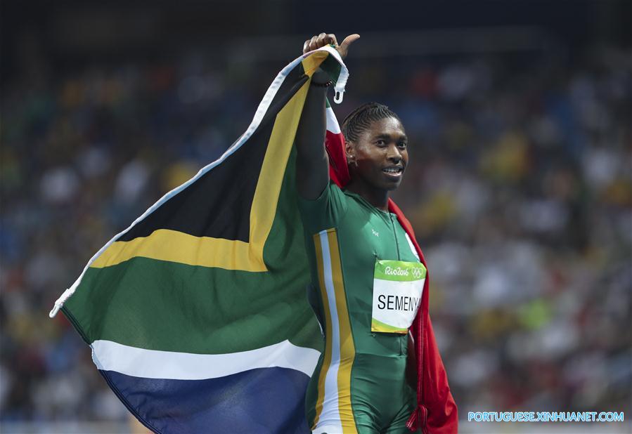 （里约奥运会·夺冠一刻）（7）田径——女子800米：南非选手夺金