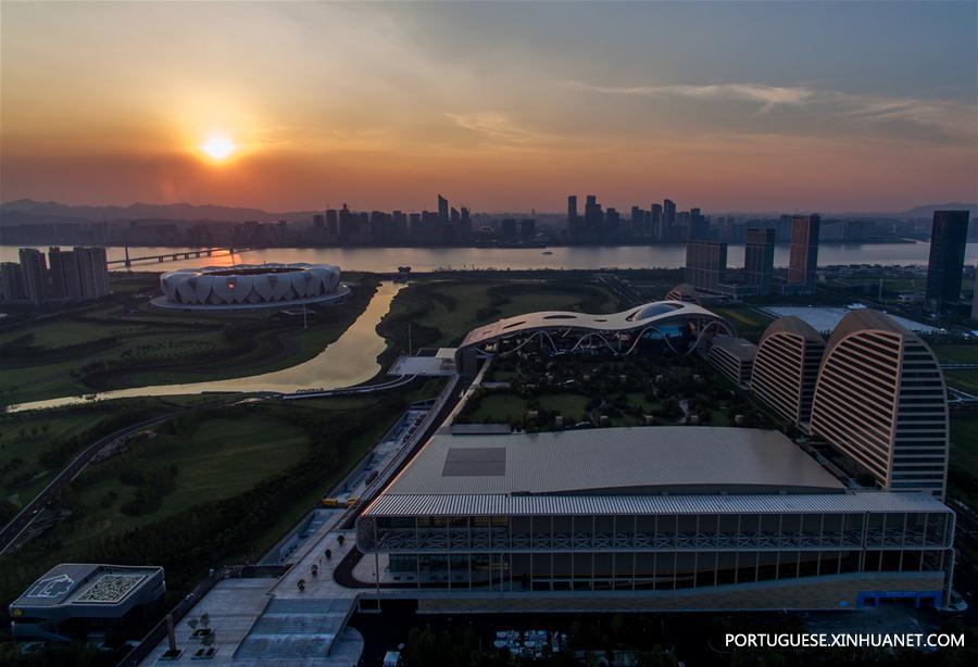 CHINA-ZHEJIANG-HANGZHOU-AERIAL VIEW (CN)