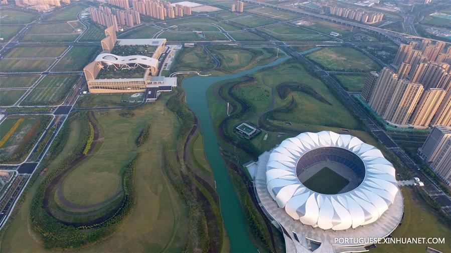 CHINA-ZHEJIANG-HANGZHOU-AERIAL VIEW (CN)