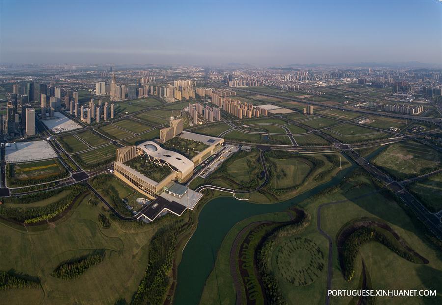 CHINA-ZHEJIANG-HANGZHOU-AERIAL VIEW (CN)