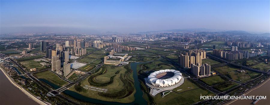 CHINA-ZHEJIANG-HANGZHOU-AERIAL VIEW (CN)