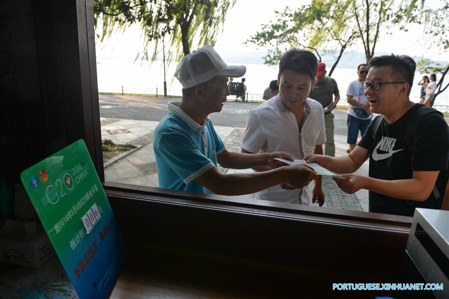 Sommet du G20 : bénévoles à Hangzhou