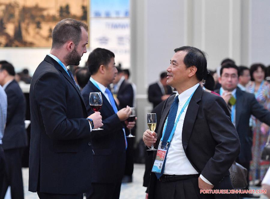 (G20 SUMMIT)CHINA-HANGZHOU-B20-WELCOME RECEPTION (CN)