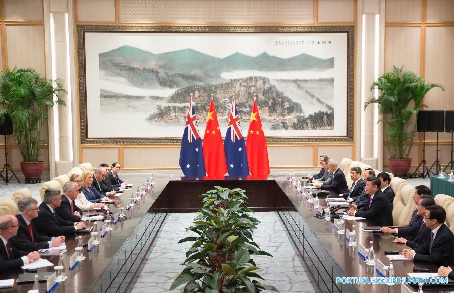 (G20 SUMMIT)CHINA-HANGZHOU-XI JINPING-AUSTRALIAN PM-MEETING (CN)