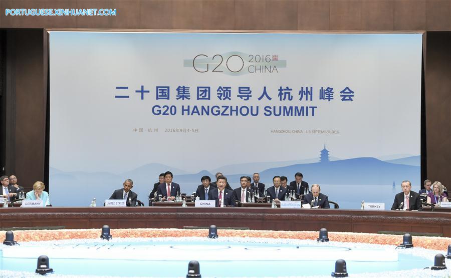 (G20 SUMMIT)CHINA-HANGZHOU-G20-XI JINPING-OPENING CEREMONY (CN)