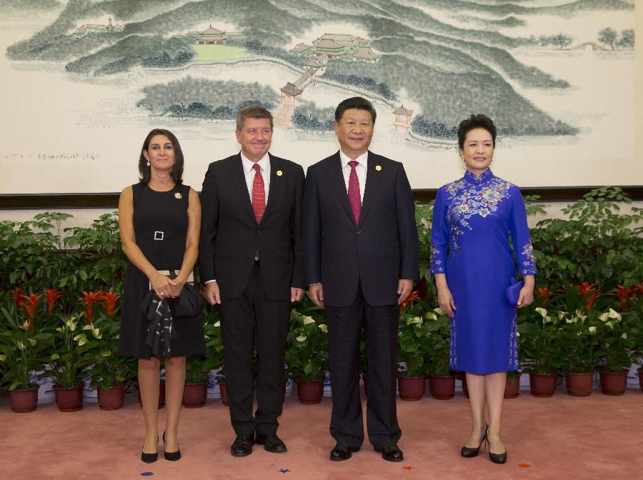 (G20 SUMMIT)CHINA-HANGZHOU-G20-XI JINPING-PENG LIYUAN-BANQUET (CN) 