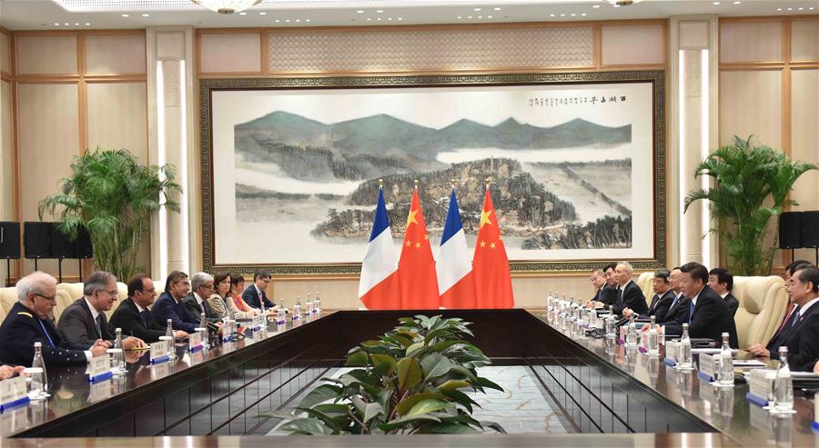 (G20 SUMMIT)CHINA-HANGZHOU-G20-XI JINPING-FRANCE-HOLLANDE-MEETING (CN)