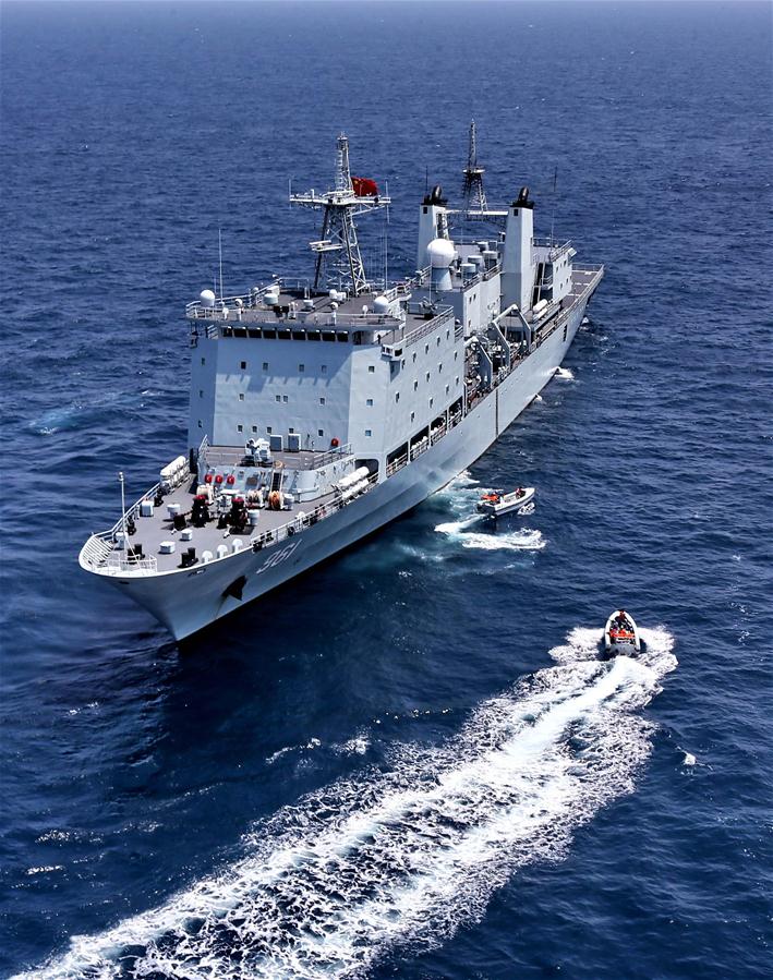 （军事）（1）中俄“海上联合—2016”军事演习举行海上联合行动演练