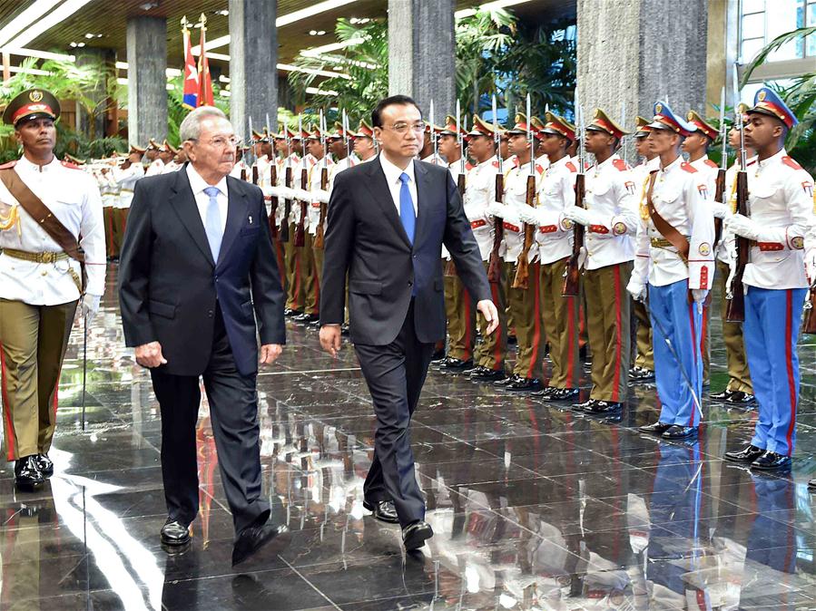 (2)CUBA-HABANA-CHINA-POLITICA-VISITA