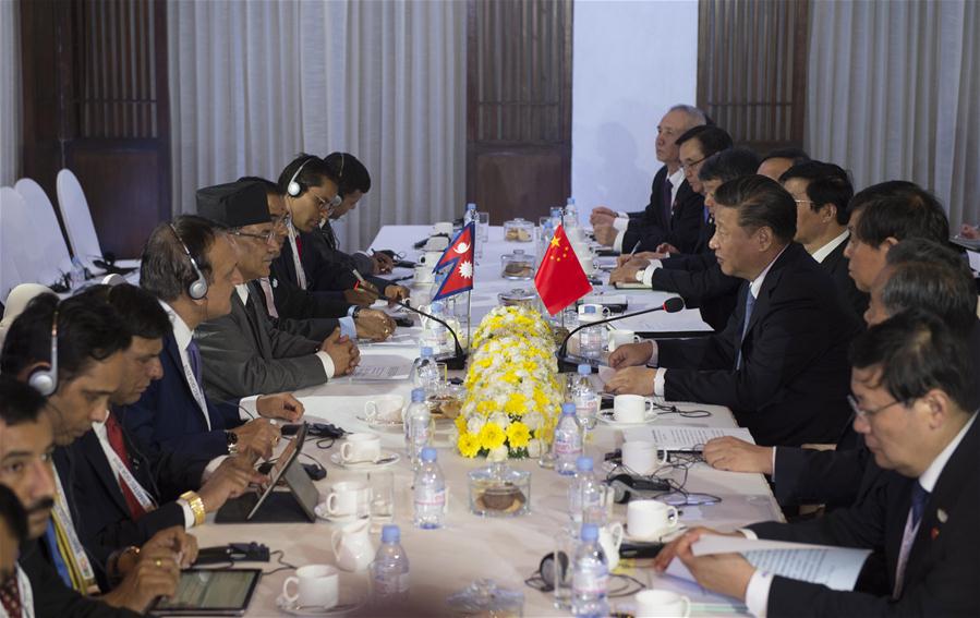 INDIA-GOA-CHINA-NEPAL-XI JINPING-PM-MEETING