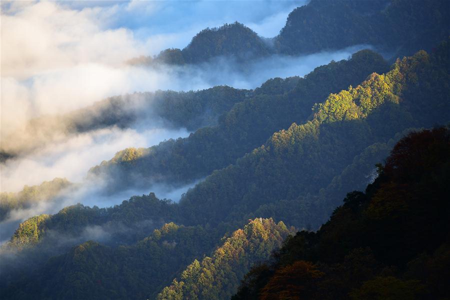 (2)CHINA-SHAANXI-MEDIO AMBIENTE-PAISAJE