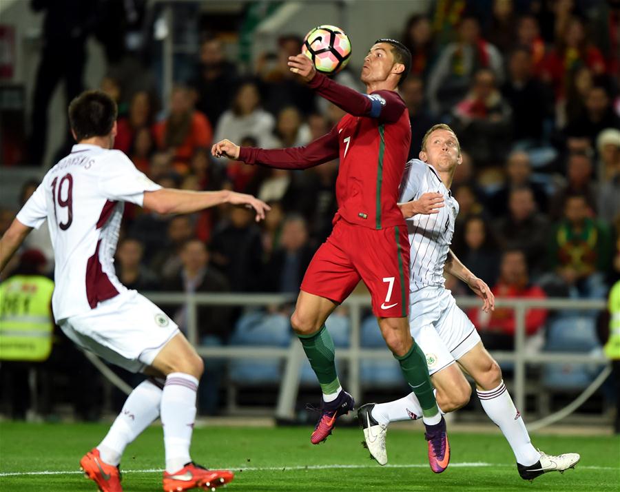 (SP)PORTUGAL-FARO-SOCCER-2018 FIFA WORLD CUP-GROUP B-PORTUGAL VS LATVIA