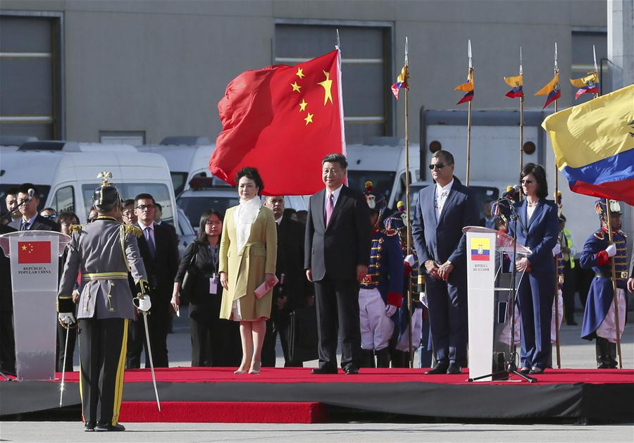 (6)ECUADOR-QUITO-CHINA-POLITICA-XI JINPING