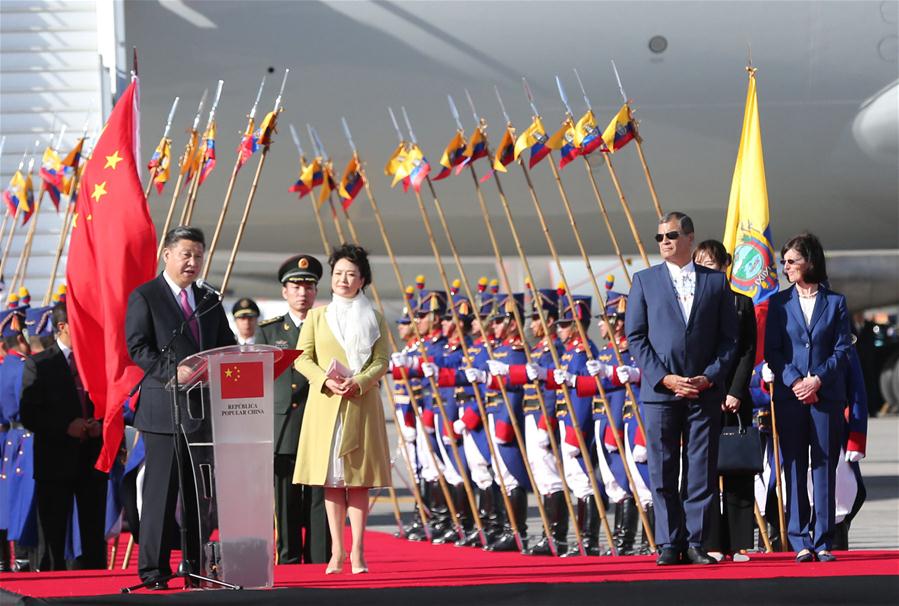 (5)ECUADOR-QUITO-CHINA-POLITICA-XI JINPING