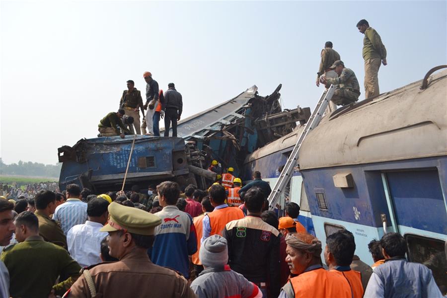 INDIA-KANPUR-TRAIN ACCIDENT