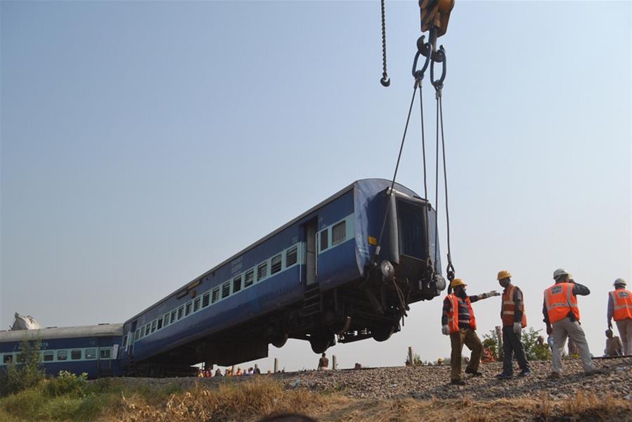 INDIA-KANPUR-TRAIN ACCIDENT