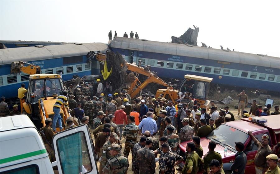 INDIA-KANPUR-TRAIN ACCIDENT