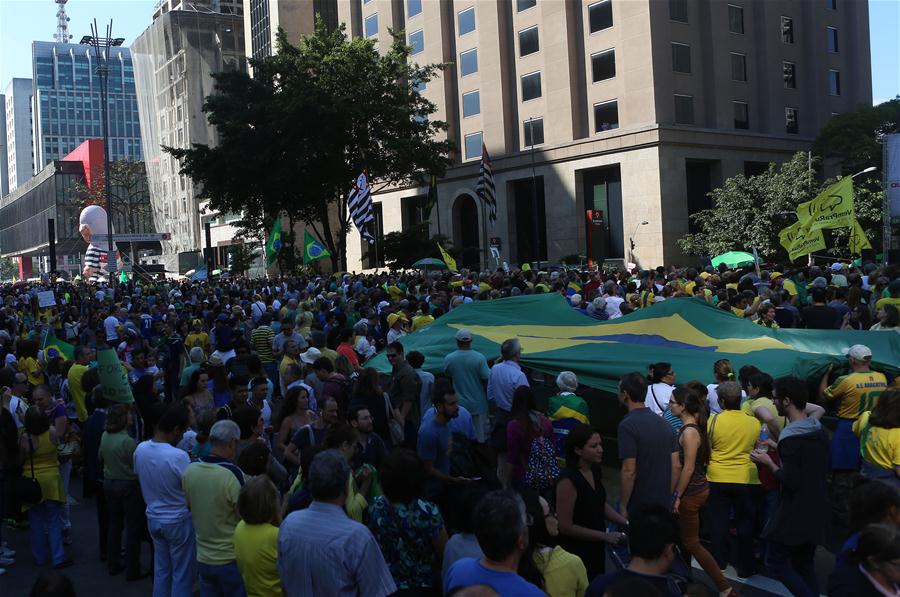 (4)BRASIL-SAO PAULO-SOCIEDAD-PROTESTA